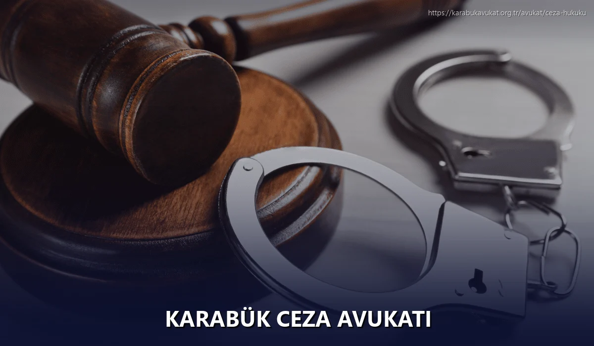 Karabük Ceza Avukatı